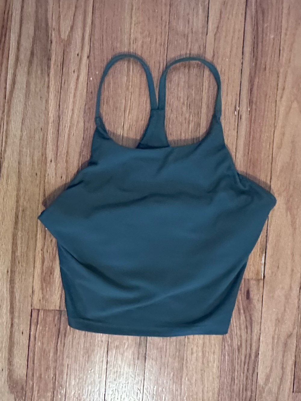 Old Navy Olive Green Cropped Tank Top
